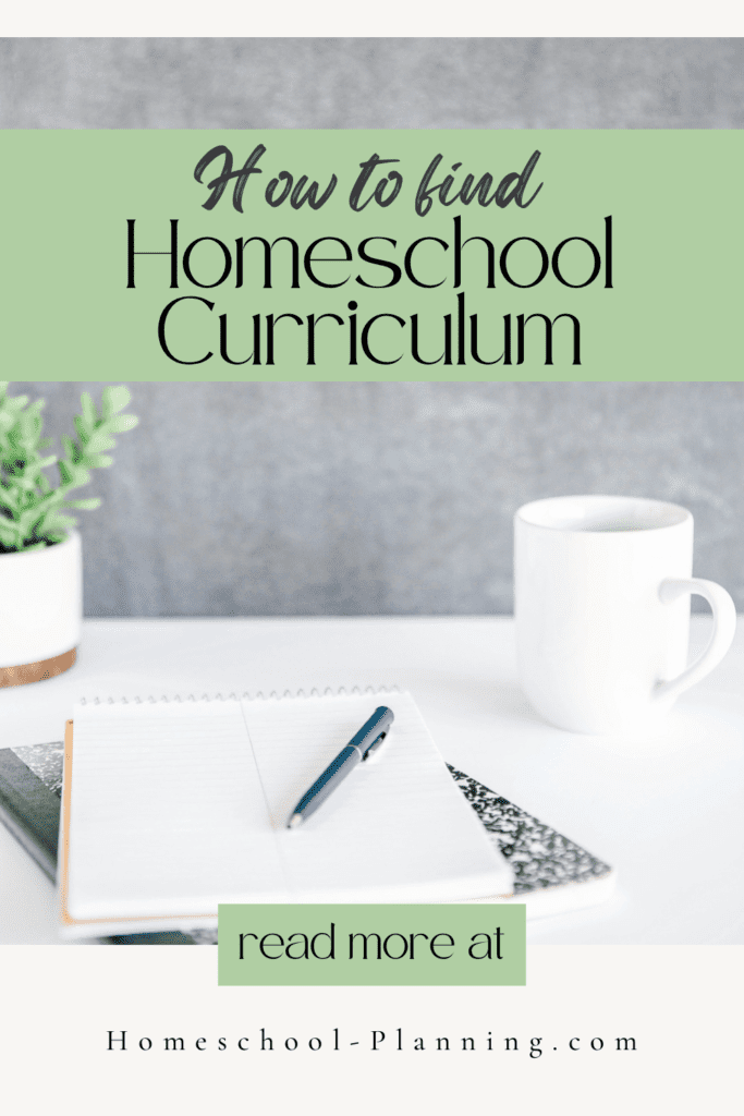 How to find Homeschool curriculum