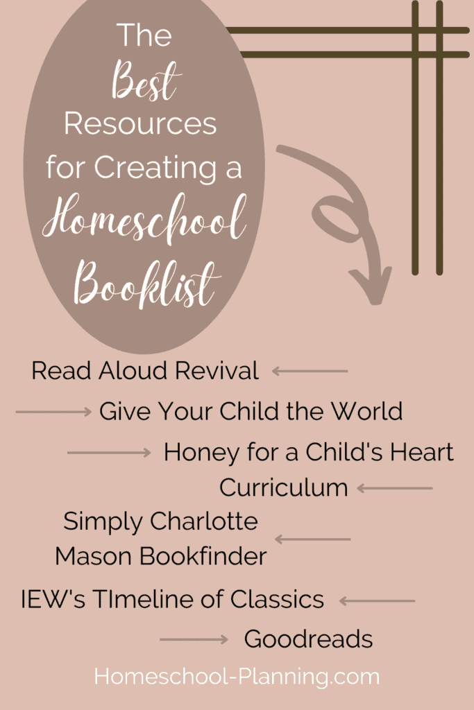 The best resources for creating a homeschool booklist
