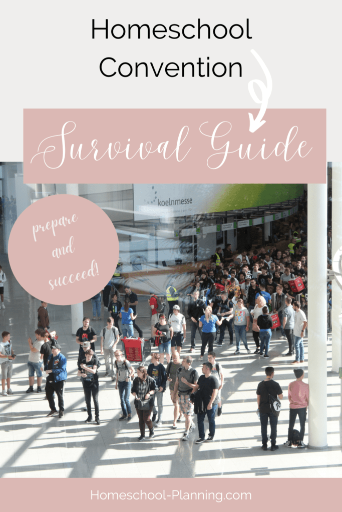 Homeschool convention survival guide