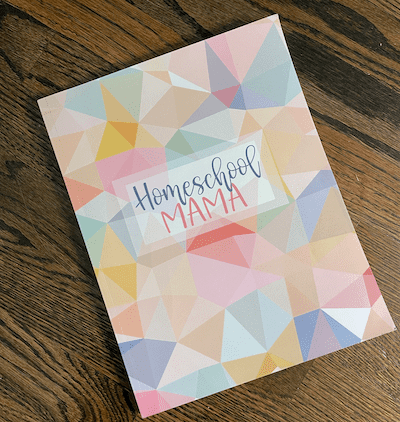 Homeschool mama planner by Emmeline Bloom