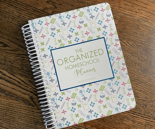 Not Consumed Homeschool Planner