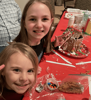 Gingerbread house competition for holiday traditions