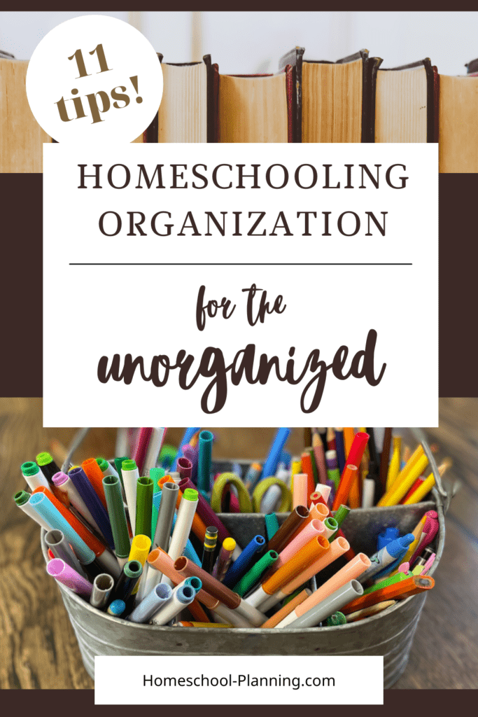 Homeschooling organization for the unorganized
