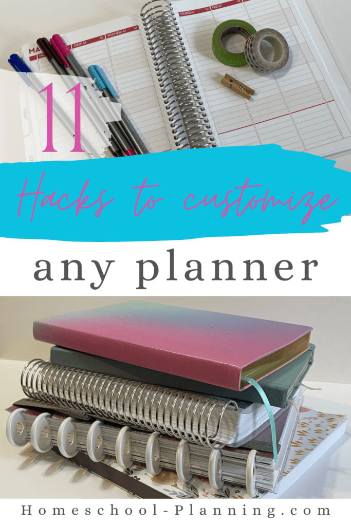 11 hacks to customize andy planner