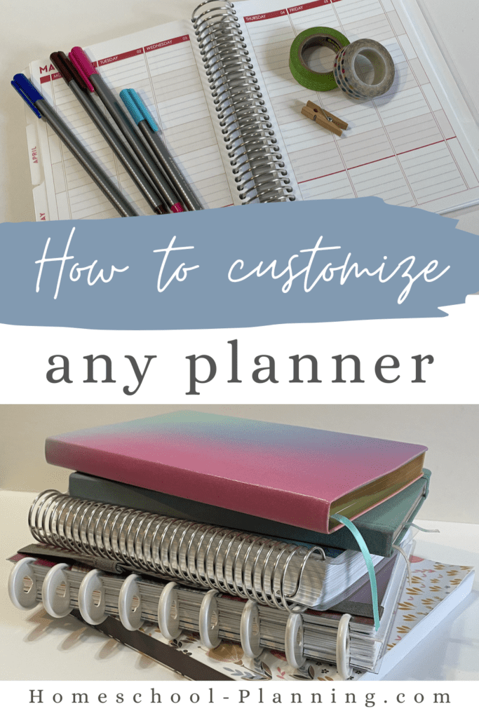how to customize any planner pin