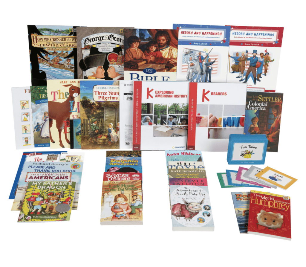 Sonlight history for kindergarten homeschooling curriculum