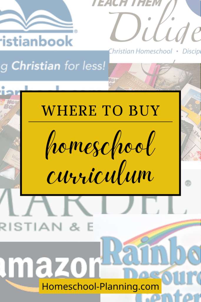 where to buy homeschool curriculum pin me!