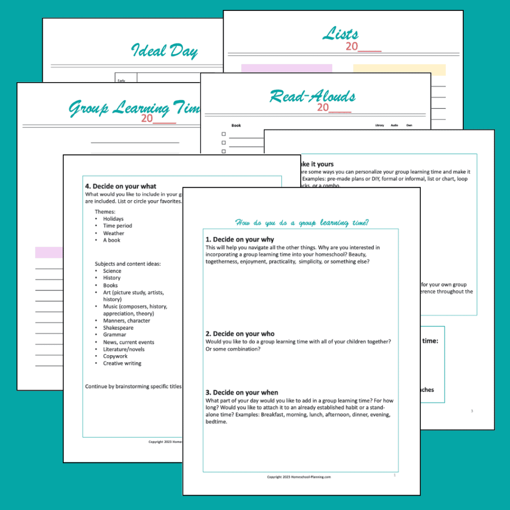 free group learning worksheets download picture