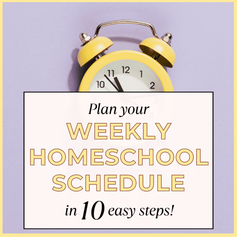 Plan. Organize. Enjoy. - Homeschool Planning