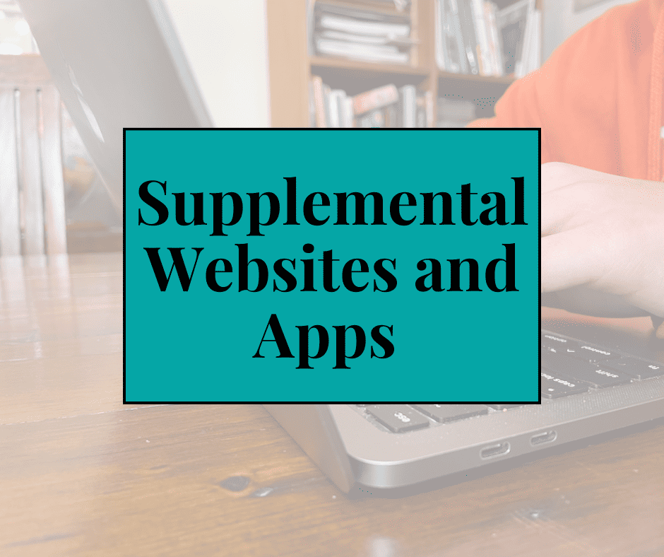 supplemental websites and apps