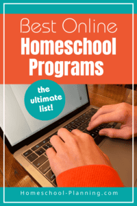 Best Online Homeschool Programs The Ultimate List Homeschool Planning   Online Homeschool Pin 2 200x300 