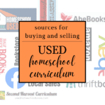 Used Homeschool Curriculum: Sources for Buying and Selling - Homeschool ...