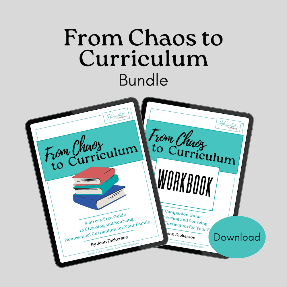 From Chaos to Curriculum bundle mockup