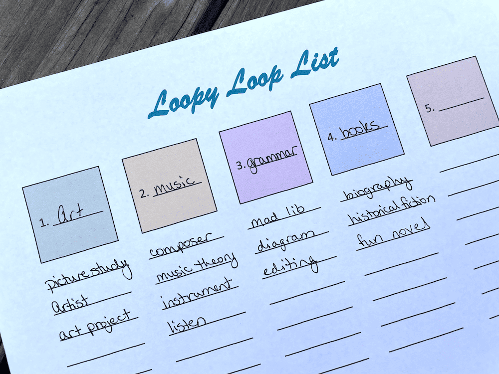loopy loop list