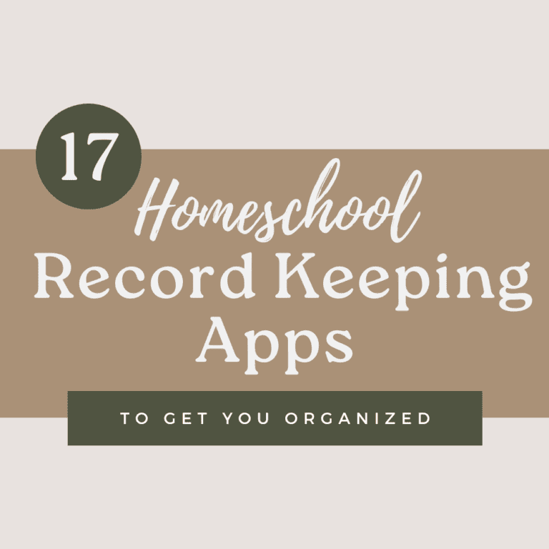 homeschool record keeping apps