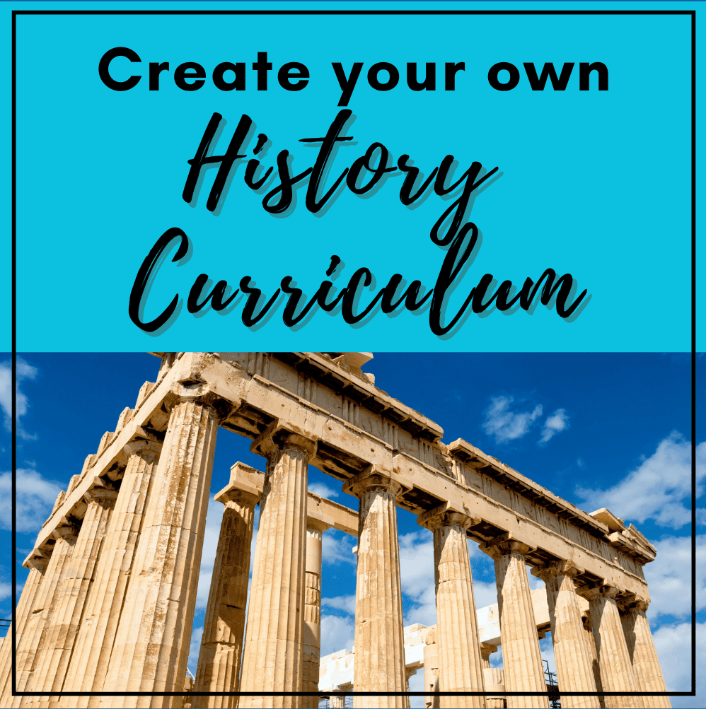 create your own book-based history curriculum