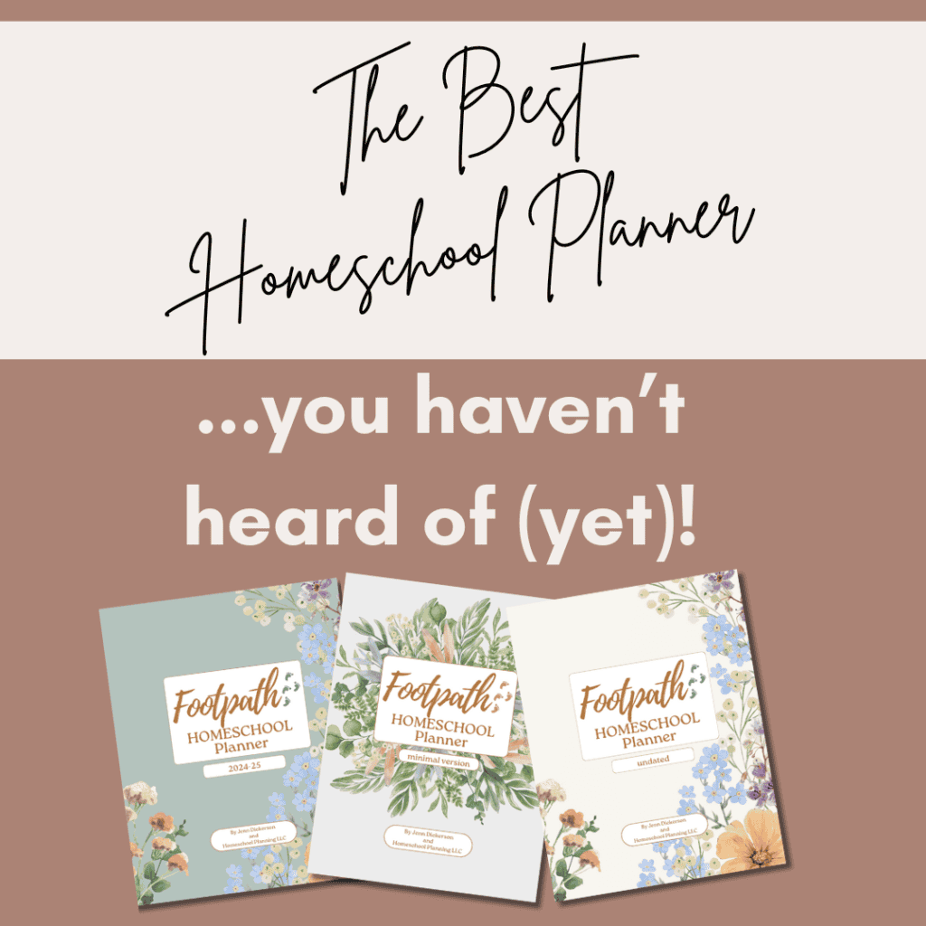 The best homeschool planner you haven't heard of (yet)!