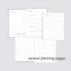 several planning pages