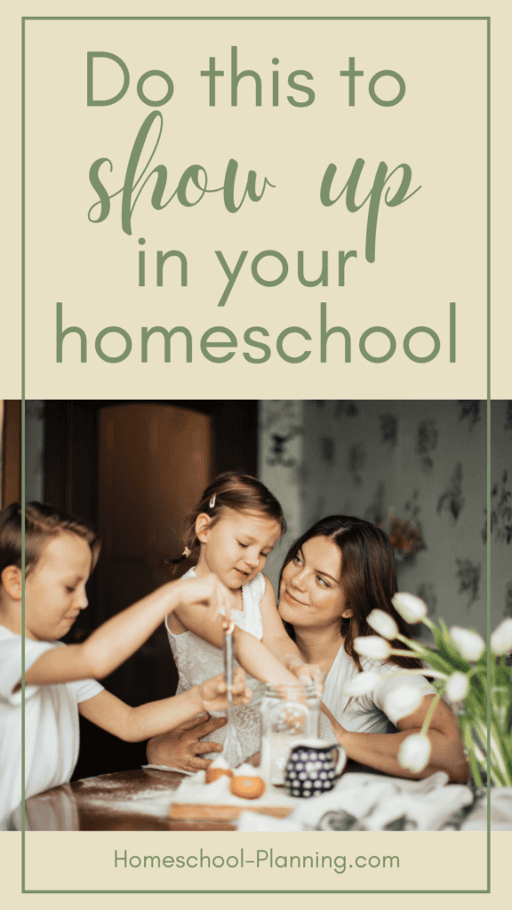 do this to show in your homeschool