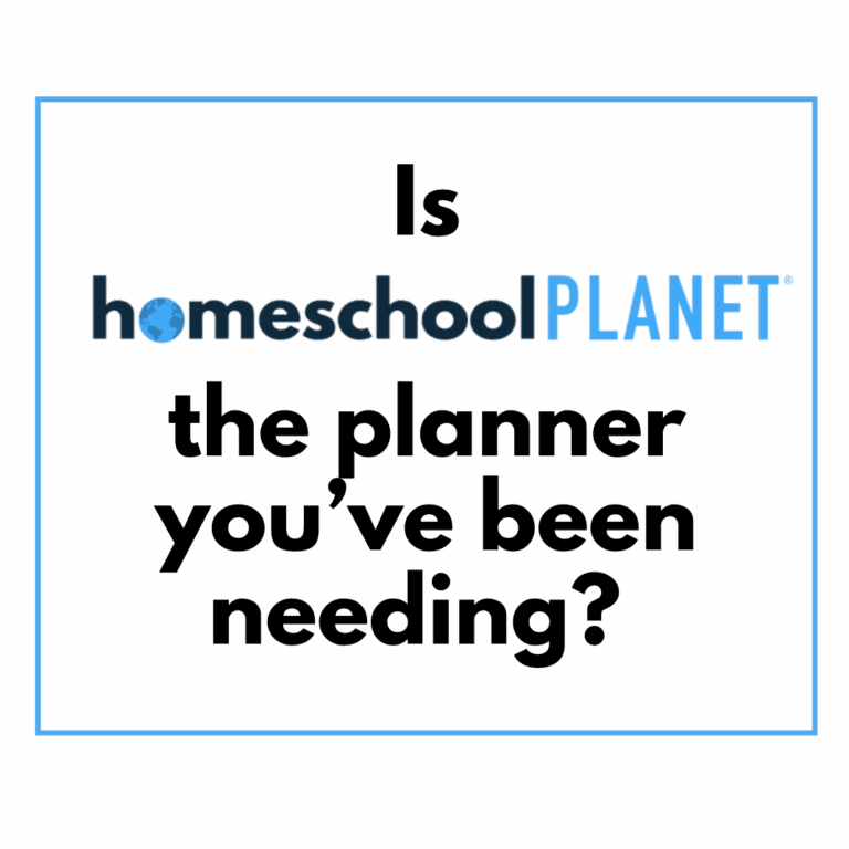 Is Homeschool Planet the planner you've been needing?