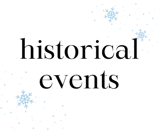 learning ideas for January historical events