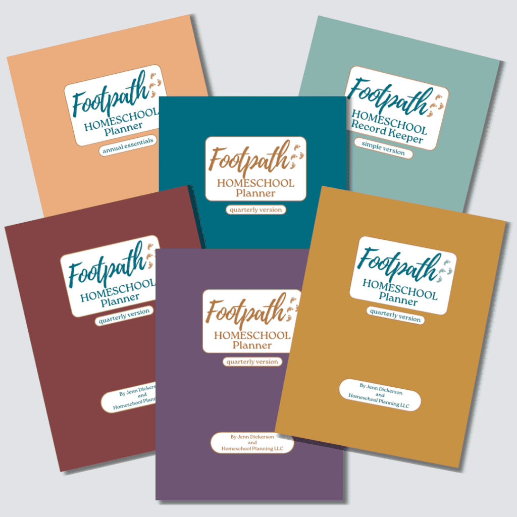 full modular footpath homeschool planner bundle