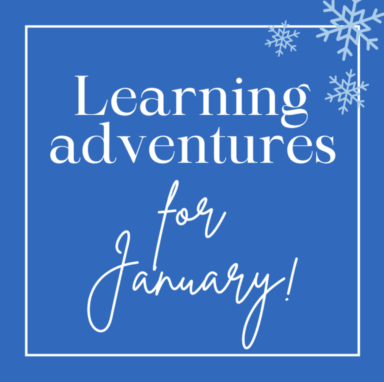 Learning adventures for January square image