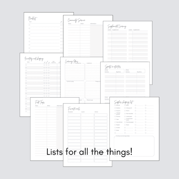 Lists for all the things!