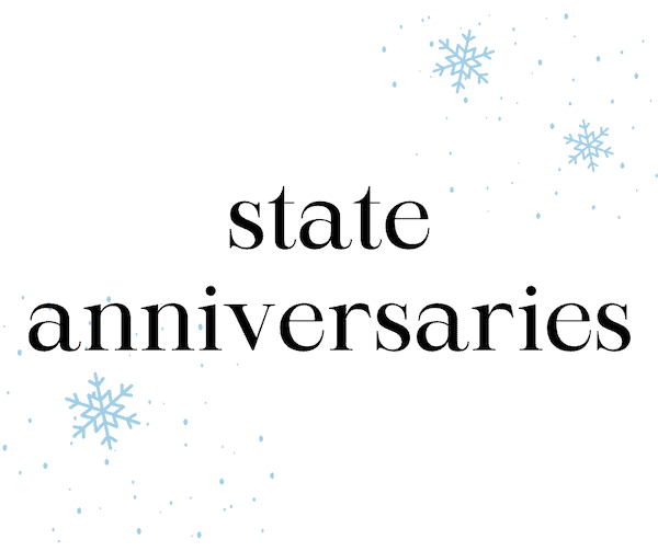 state anniversaries january learning ideas