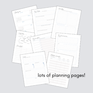 Full Dated Planner lots of planning pages