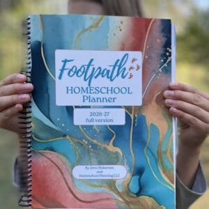 Dated Full Footpath Homeschool Planner