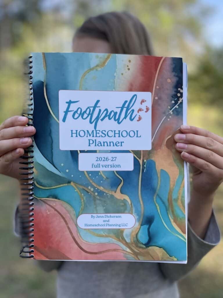 Dated Full Footpath Homeschool Planner