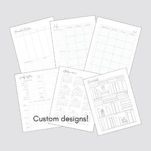 Simplified custom designs