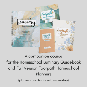 companion course - homeschool luminary guidebook