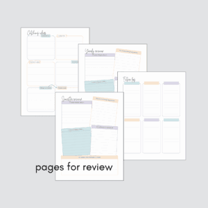 light footpath student planner review pages