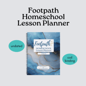 footpath homeschool lesson planner