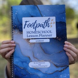 Footpath Homeschool Lesson Planner - Coil