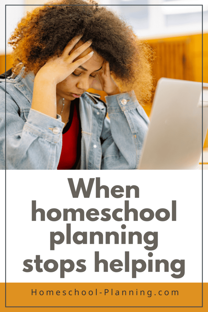 When planning stops helping pin image frustrated woman