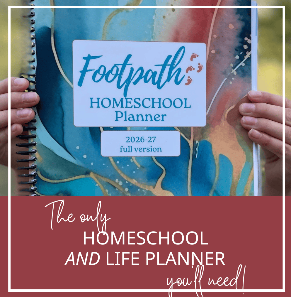 Check out Footpath Homeschool Planners!