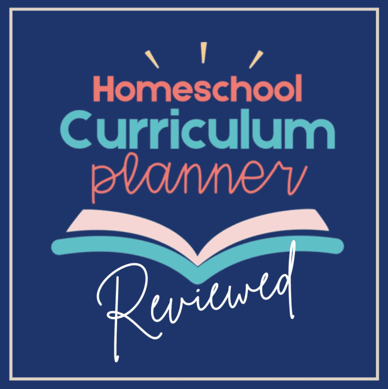 Homeschool Curriculum planner review