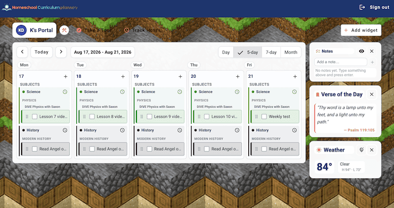 Student Portal HSCP